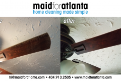 Maid For Atlanta - Before-After Dirty Fan