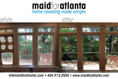 Maid For Atlanta - Before-After Triple Windows